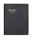AT-A-GLANCE Recycled Weekly Appointment Book, 6 7/8-Inch x 8 3/4-Inch, Black, 2011/2012 (70-958-05)