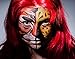 Liquid Latex Fashions- Neon Blue Flexible Halloween Latex Ammonia Free Full Body Face Paint for Adults and Kids, Ideal for Art, Parties and Cosplay- 4 Oz