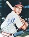 Enos Slaughter Autographed/Hand Signed St. Louis Cardinals 8x10 Photo With Bat PSA/DNA