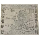 Map of Europe Vintage look European map
