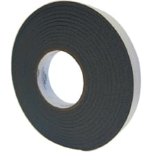 Saint Gobain 300AR Strip-N-Stick Silicone Gasket Tape, 3/16" Thick x 3/4" Wide x 15 Feet Long with Acrlyic Adhesive Backing (1 Roll)
