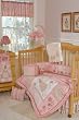 Summer Infant Sweet Dreams 6 Piece Set (Comforter, Bumper, Crib Ruffle, 2 Crib Sheets And Valance)