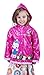 SANRIO Hello Kitty Little Girls' Waterproof Outwear Hooded Rain Coat - Toddler