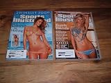 2008 & 2009 Sports Illustrated Swimsuit Issues-Bar Refaeli on cover of 2009 Bikinis or Nothing issue and Marisa Miller on cover of 2008 Barely Bikinis issue.