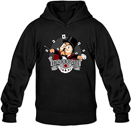 BOAO Men's Vanoss Gaming Logo Hooded Black M