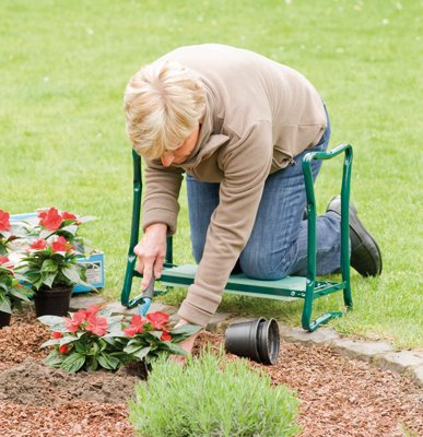 Knie- und Gartenbank