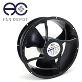 110V / 115V / 120V AC Cooling Fan. Ø250mm x 89mm HS