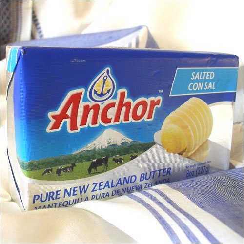 Anchor Pure New Zealand Salted Butter (8 Ounce) by igourmet.com by igourmet