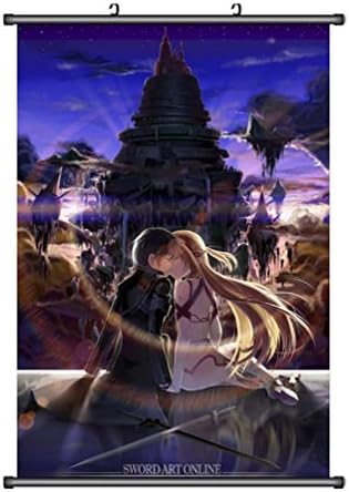 ScorpioL Sword Art Online SAO Cartoon Anime Cosplay Fabric Wall Scroll Poster 20"x29"