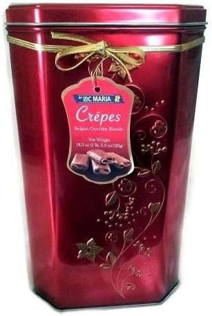 Loc Maria Crepes Belgian Chocolate Biscuits 18.3oz by Unknown [Foods]