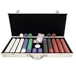 650 11.5 Gram SUITED Chips in Silver Aluminum Case