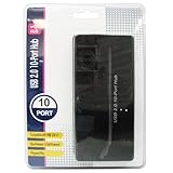 GWC Technologies HU2SA0 USB 2.0 10-Port Hub for Windows and Mac