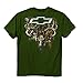 Buck Wear Men's Chevy-Camo Fill Skull T-Shirt