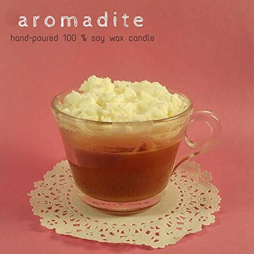 Vienna Coffee*hand poured& hand whipped, soy wax candle, 8 oz