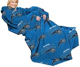 NBA Orlando Magic Adult Comfy Throw, Officially Licensed Blanket with Sleeves by Northwest "Repeat" Design