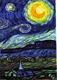 Van Gogh's Starry Night - Toland Art Banner