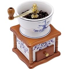 Retro Kaffeem�hle aus Holz mechanisch Keramik Antik Nostalgie Alte 3 K�rnungen