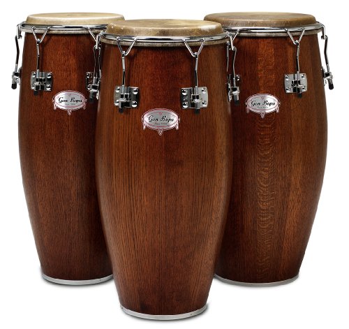 Gon Bops California Series Super Tumba 13.25 Inch (Mahogany Stain, Oak)