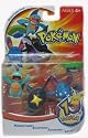 Pokemon Mini Action Figure Set Water Type Pack with Marshtomp, Sharpedo, Azumarill & Lotad