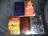 Lot of 5 Mary Balogh paperback ~ At Last Comes Love, Simply Love, Slightly Dangerous, Slightly Sinful, Slightly Wicked