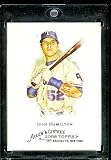 2008 Topps Allen and Ginter # 211 Josh Hamilton ( Texas Rangers ) MLB Baseball Card in Protective Display Case!