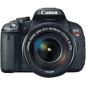 Canon EOS Rebel T4i 18.0 MP CMOS Digital Camera with 18-135mm EF-S IS STM Lens