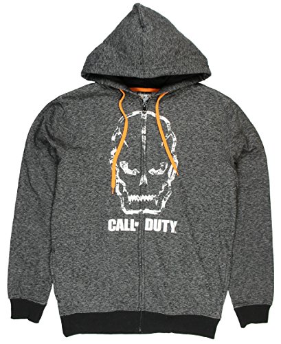 Call Of Duty Black Ops Men's Zip Front Fleece Hoodie (S)