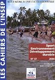 Sport, Environnement, D�veloppement durable