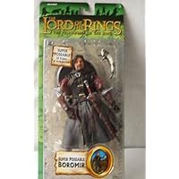 Lord of the Rings Trilogy Fellowship of the Ring Action Figure Series 4 Super Poseable Boromir