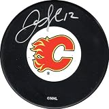 Jarome Iginla Calgary Flames Autographed Hockey Puck