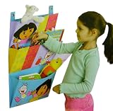 DORA the Explorer 7 POCKET Wall BOOK TOY Organizer NEW