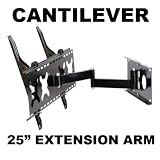 Cheetah Mounts Tilt and Swivel Articulating Arm for Plasma LCD TV 32