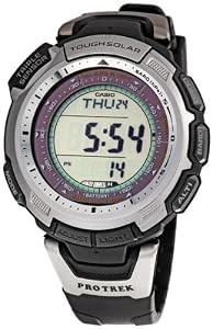 Casio Pro-Trek Triple Sensor Black Mens Watch PRG110-1VDR