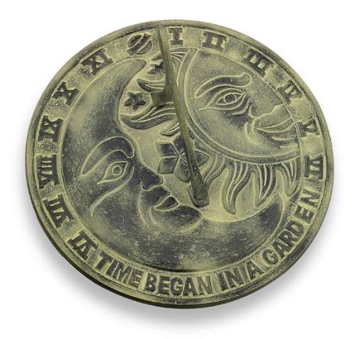 Aluminum Sun & Moon Sundial