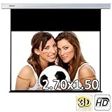 309 cm (270x150 sichtbar) ULTRALUXX © RM Automatik Rolloleinwand - 16:9 LUXUS PROFI ROLLO LEINWAND - Neuware DIREKT vom Hersteller