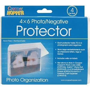 Advantus-Cropper-Hopper-Photo-Negative-Organizer-4-Pack-Frost-4-Inch-by-6-Inch