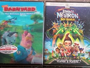 Barnyard Movie Bonus Pack!! with Jimmy Neutron- Boy Genius!! 2 Movies!!!