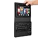 MoKo Case for Amazon Kindle Fire HD 7 2014 - Cover with Removable Wireless Bluetooth Keyboard for Amazon Kindle Fire HD 7 Inch 4th Generation Tablet(NOT fits HD 7 2013, HDX 7 2013, Fire 7 2015), BLACK