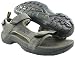 Teva Men's Tanza Leather Sandal,Walnut,9.5 M US