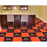 BSS - Chicago Bears NFL Team Logo Carpet Tiles