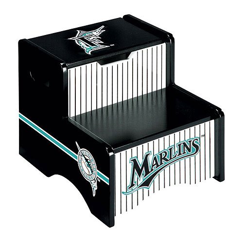SportingGoods: Florida Marlins MLB Wooden Storage Step Up