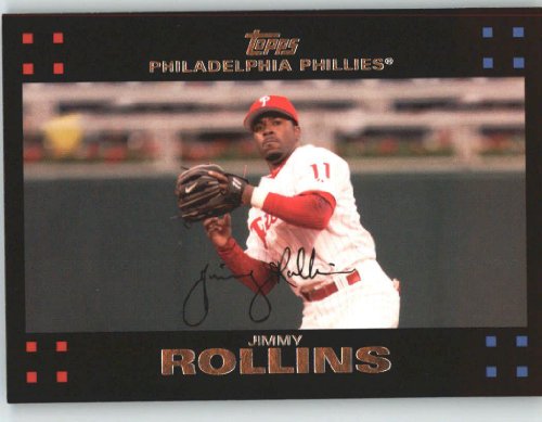 2007 Topps #265 Jimmy Rollins - Philadelphia Phillies (Baseball Cards)