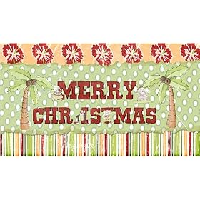 Christmas Chocolate Candy Bar - Vacation Santa Design