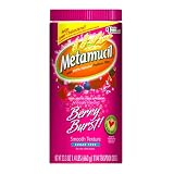 Metamucil Smooth Texture Sugar Free Berry, 114-Dose Bottle