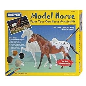 Breyer Paint Your Own Horse Activity Kit - Quarter Horse and Saddlebred by Breyer