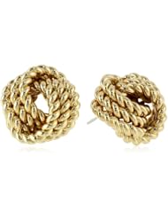 Signature 1928 "1928 Signature Gold" Gold-Tone Knot Earrings