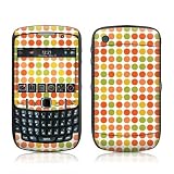 SKIN STICKERS POUR BLACKBERRY 8520 CURVE (STICKER : DOTS AUTUMN)