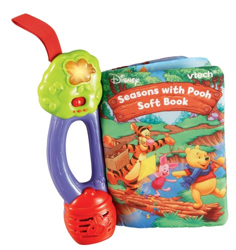 Childrens Toyshop  Toys : VTech Seasons with Pooh Soft Book