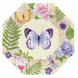 In The Garden 10 Paper Dinner Plates (8 count)