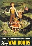 Discover More - Click Here! 51Cq55QWhQL. SL160 Dont Let That Shadow Touch Them US WW2 Vintage Poster